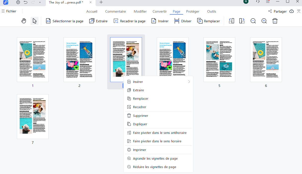 duplicate pages