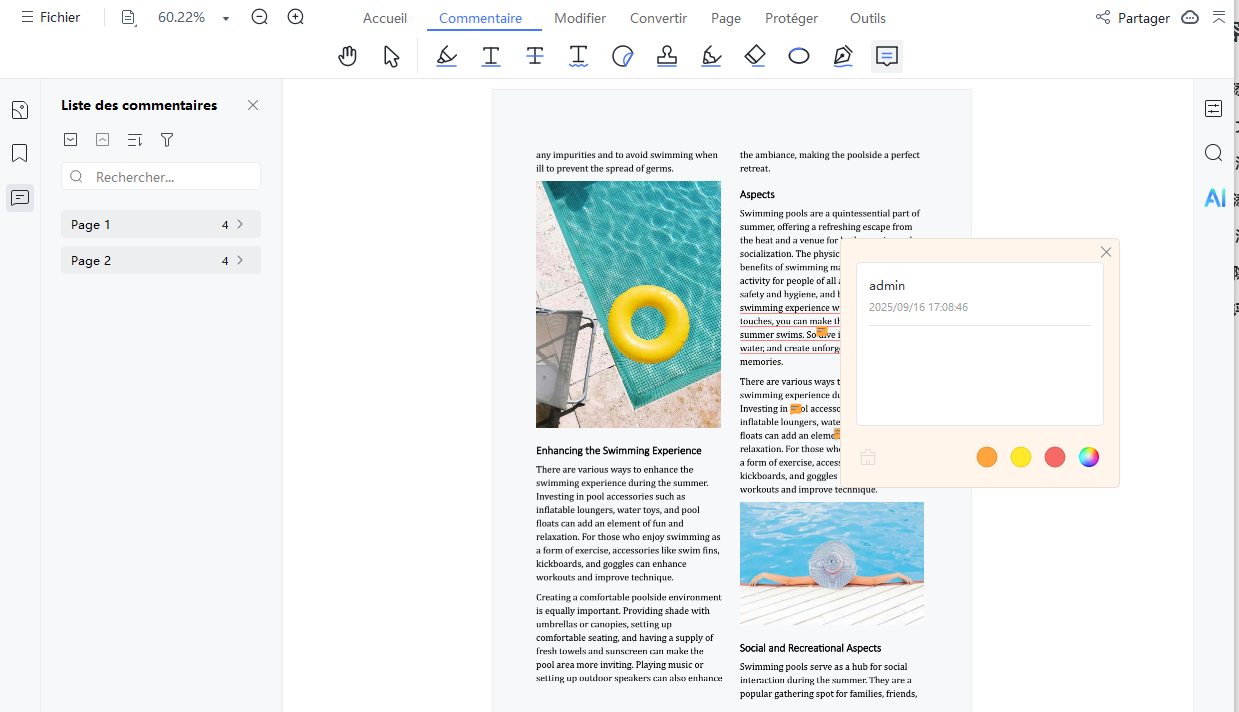 edit annotations