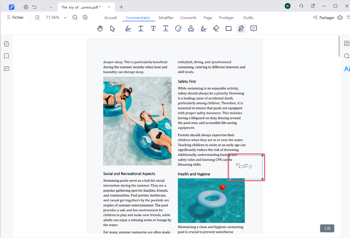 place signature image
