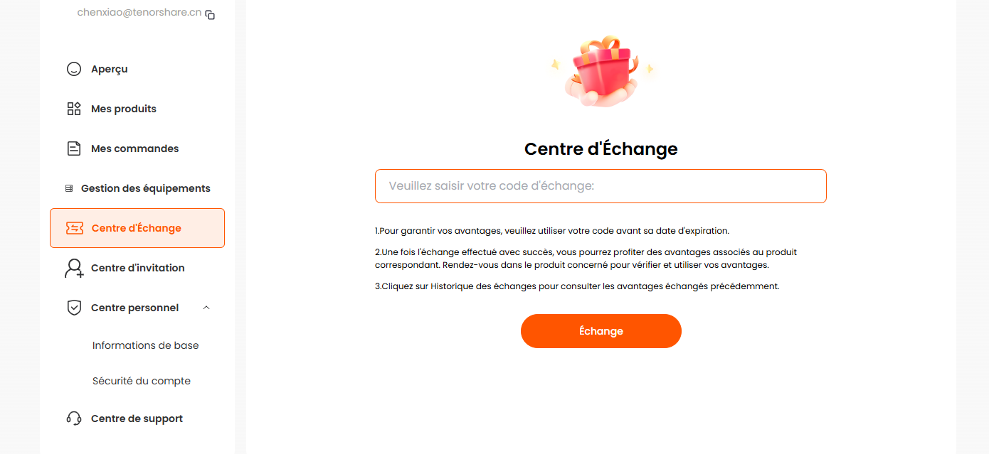 redemption center redeem code