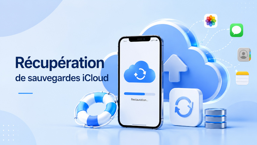 Récupération de sauvegarde iCloud