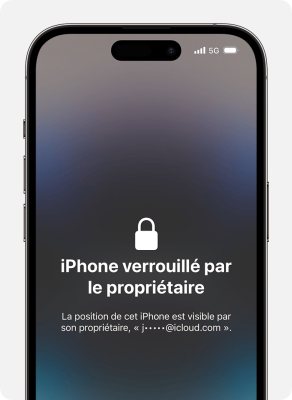 iPhone verrouillé par le propriétaire