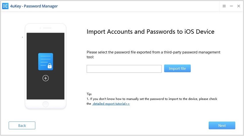 select import file