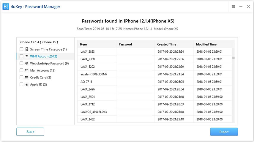 trouver le mot de passe - 4ukey password manager