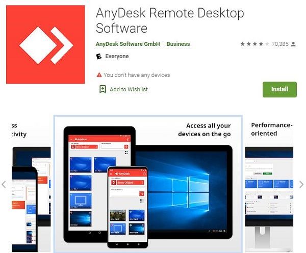 Contrôler le mobile depuis le pc