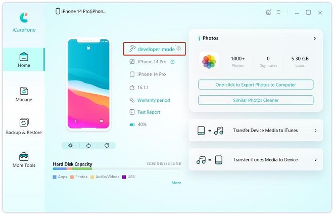 Comment activer le mode développeur