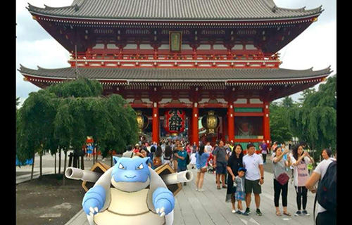 meilleur spot pokémon go 2020 - senso ji temple