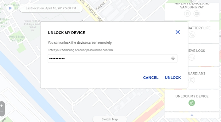 débloquer une tablette samsung
