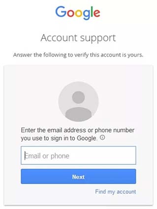 reinitailsier android avec compte google