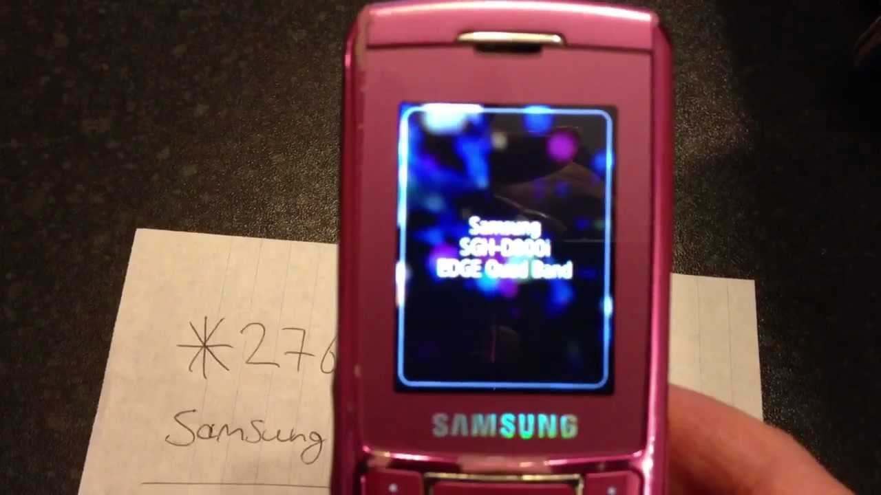 remise en zero samsung