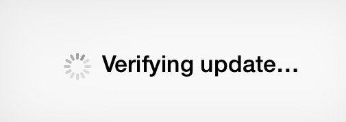 verification de la maj iphone