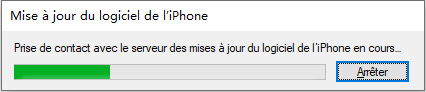 erreur mise a jour logiciel iphone