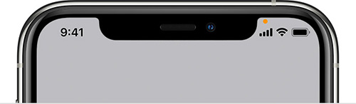 point orange ios 14