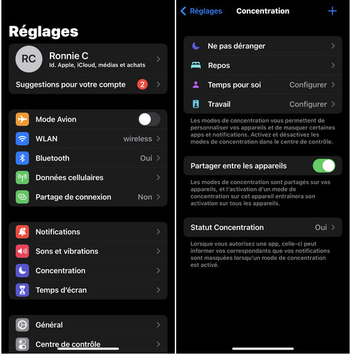 Les notifications ne s'affichent pas