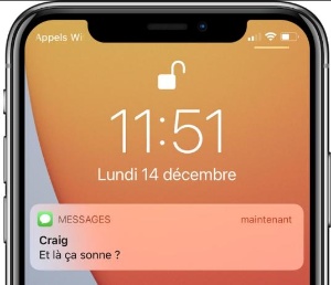 message preview from notifications