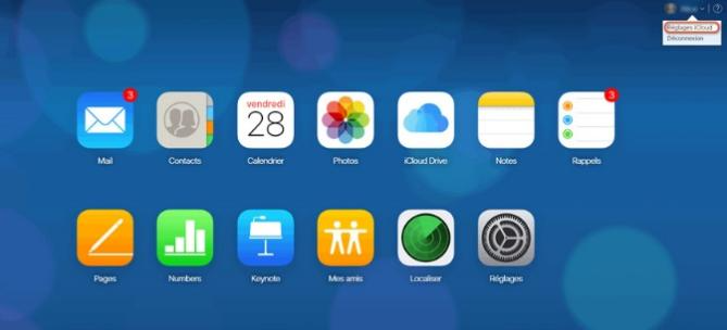 tap on the profile button