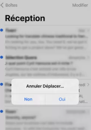 undo Trash by shaking the phone