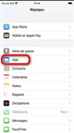 recover contacts through emails