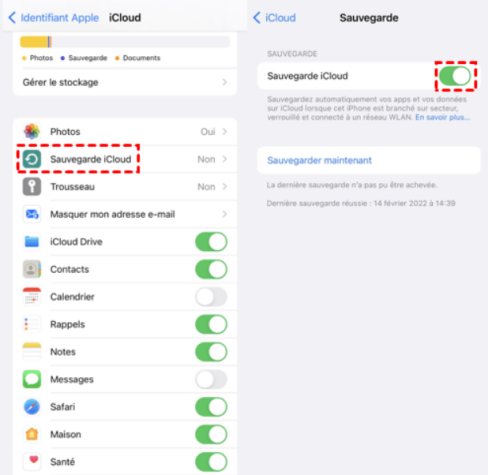 back your iPhone now