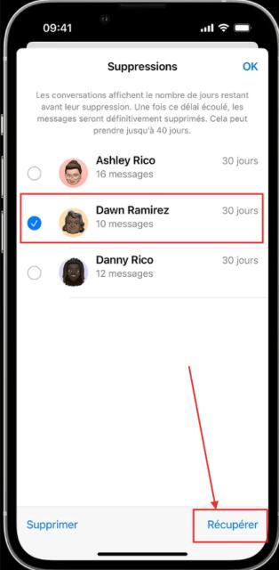 recover deleted messages