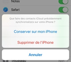 keep on iphone contacts