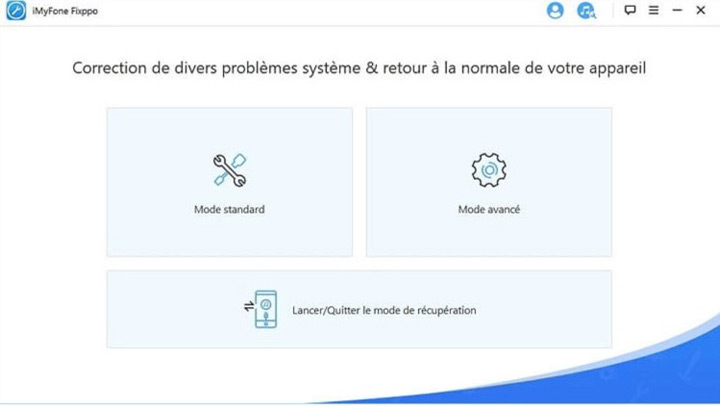 recuperation ios fixppo