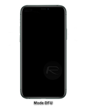 iphone bloque en mode dfu ecran noir