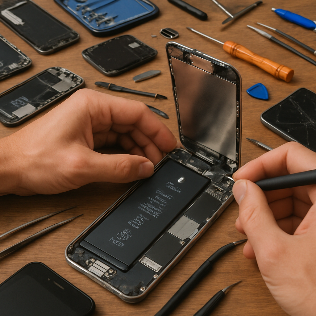 Laisser la batterie se décharger complètement