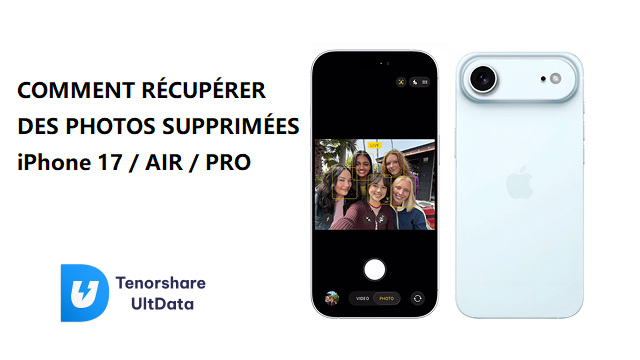 comment récupérer des photos supprimées sur iphone 17