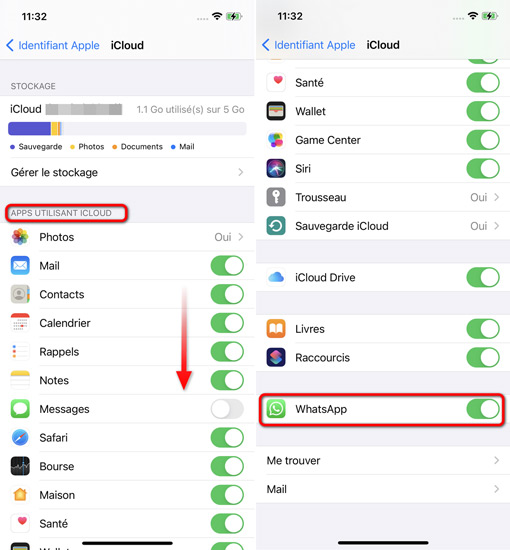 Comment Retrouver Les Anciennes Photos Sur Whatsapp Comment sauvegarder WhatsApp sur iCloud