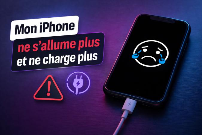 iPhone qui ne s'allume plus et ne charge plus
