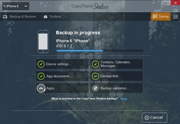 logiciel de sauvegarde copytrans pour iphone