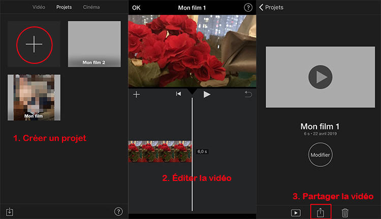 comment utiliser imovie