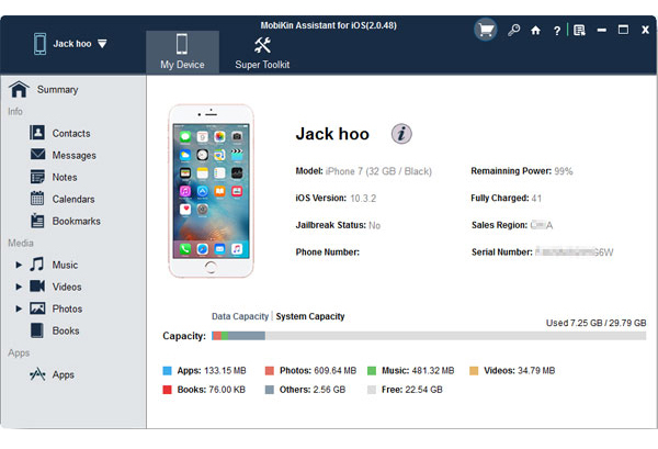 assistant mobikin pour les appareils ios