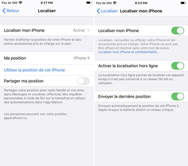 localiser mon iphone pour suivre iphone perdu