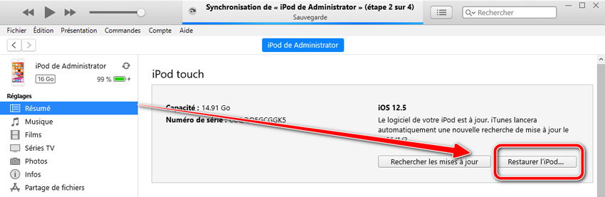 Solutions Ipod Desactive Se Connecter A Itunes