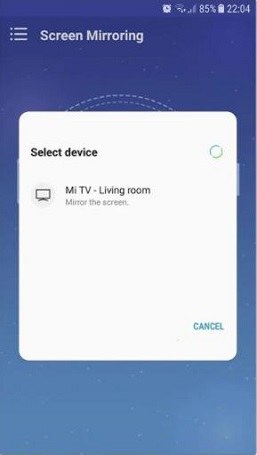 partage d'écran Android à la télévision - Castto
