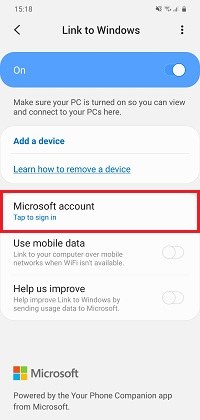 Écran de mise en miroir de l'écran du téléphone samsung - votre téléphone