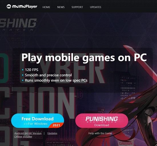 Android emulator online - mumu player