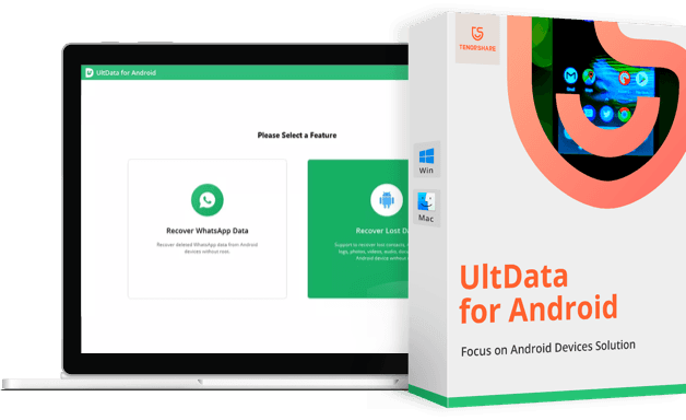 UltData récupération de données Android
