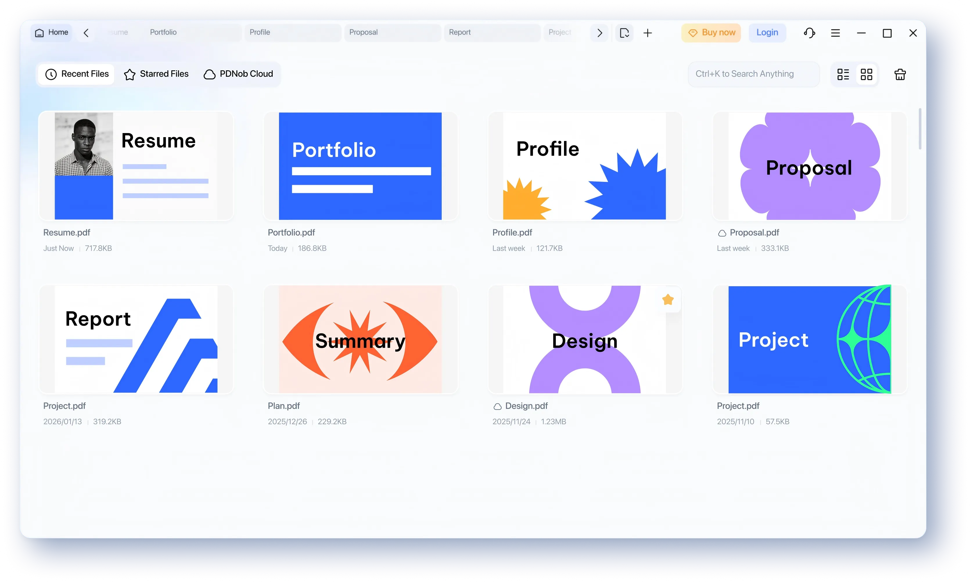 Nouvelle page d’accueil et interface