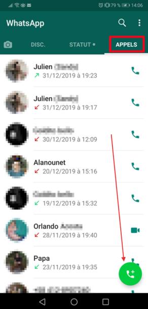 whatsapp call history recovery