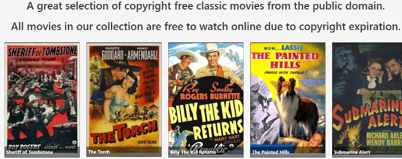 Classic Free Movies film streaming gratuit sans compte 2024