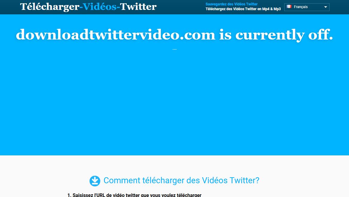 classement des sites de téléchargement de vidéos Twitter