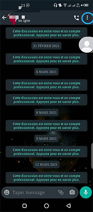 Transfer WhatsApp Samsung vers Samsung