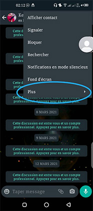 Transfer WhatsApp Samsung vers Samsung