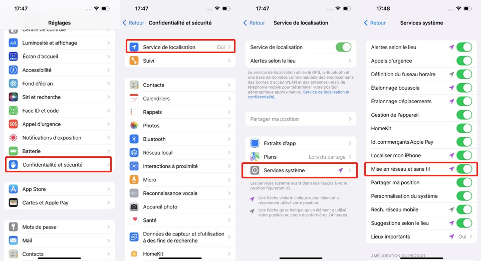 turn off wifi networking services