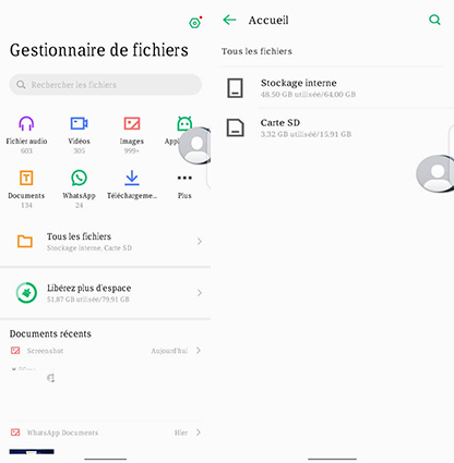 Transfer WhatsApp Samsung vers Samsung