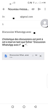 Transfer WhatsApp Samsung vers Samsung