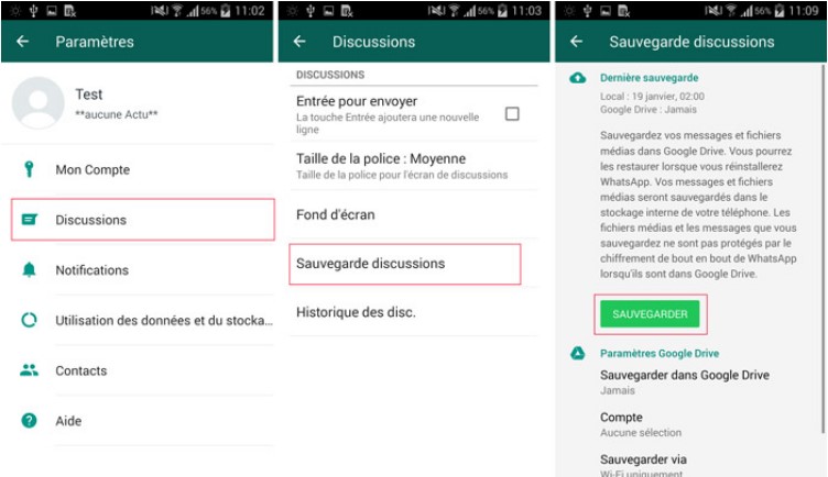 supprimer compte google android réinitialiser - 4ukey android